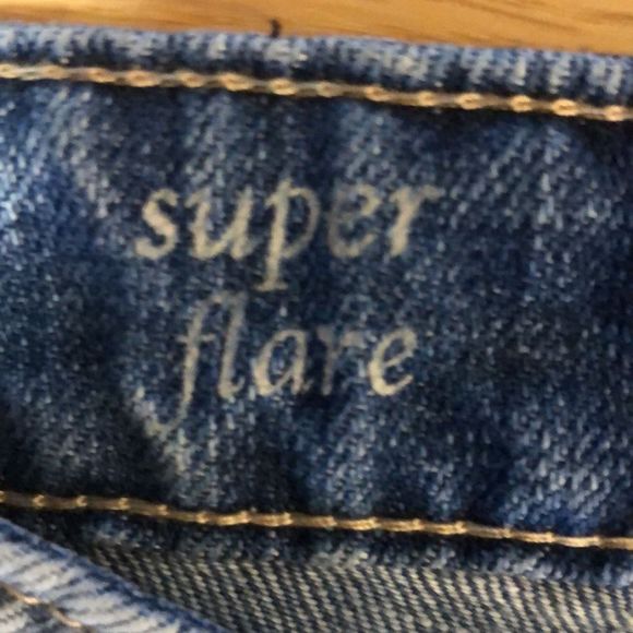GRG Denim SUPER-FLARE JEAN size 28 - Picture 5 of 6